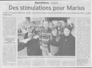 article paru dans les DNA pour le loto