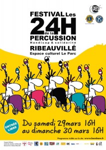 festival 24h de la percussion à Ribeauvillé